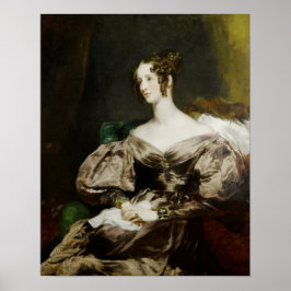 Carpenter - Portrait von Harriet Countess Howe Poster