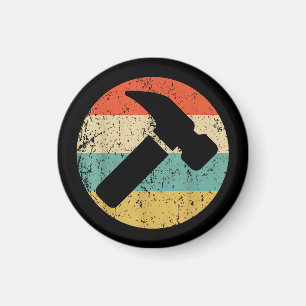 Carpenter Vintag Retro-Hammer Magnet