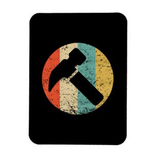 Carpenter Vintag Retro-Hammer Magnet