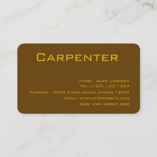 CARPENTER-Visitenkarte bearbeitet Visitenkarte