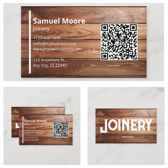Carpenters Joinery Visitenkarte (Carpenters Joinery Business Card
)