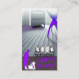 Carpet Cleaning Service Geschäft Card Visitenkarte