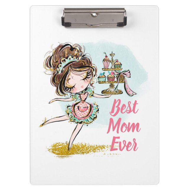 Carpeta de pinza para mamá klemmbrett (Vorderseite)