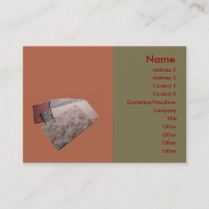 Carpets Business Card Visitenkarte