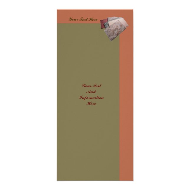 Carpets-Rackkarte Werbekarte (Vorne)