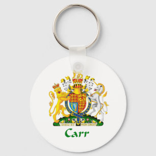 Carr Schild von Großbritannien Schlüsselanhänger
