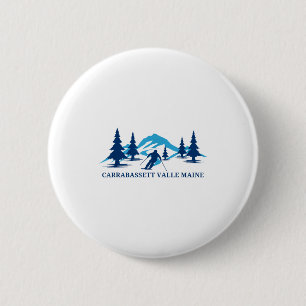 Carrabassett Tal Maine Skigebiet Skifahren Skifahr Button