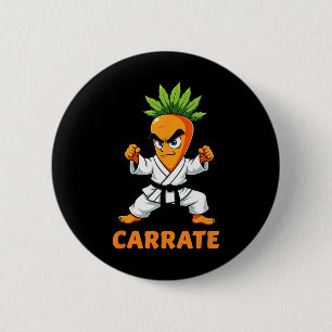 Carrate Karate Karotte Mma Schüler Trainer Button
