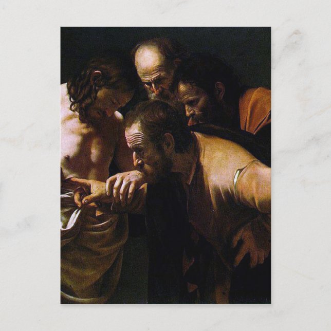 CARRAVAGGIO POSTKARTE (Vorderseite)