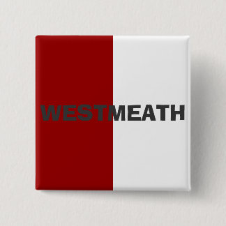 Carré 5 Cm Badge du drapeau du comté de Westmeath