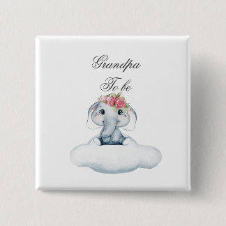 Carré 5 Cm Dreamy Days avec Rosie l'éléphant. Badge