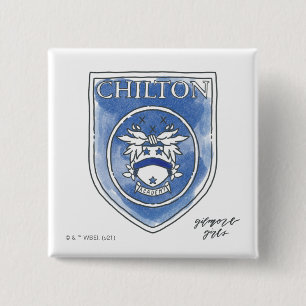 Carré 5 Cm Gilmore Girls Badge d'aquarelle Chilton Academy