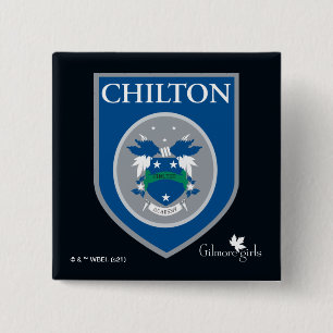 Carré 5 Cm Gilmore Girls   Badge de l'Académie Chilton