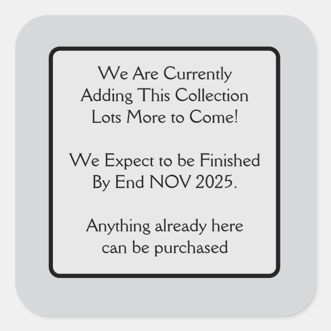 Carré Adding Square Sticker (Devant)