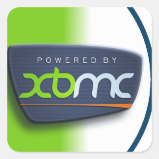 Carré Alimenté Par Le Sticker XBMC