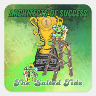 Carré Architectes du succès 2024 Sticker de Champs Salé