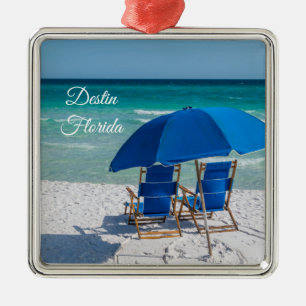 Carré Argenté Destin Florida Chaises Et Ornement Parapluie