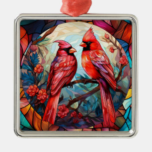 Carré Argenté Ornement cardinal