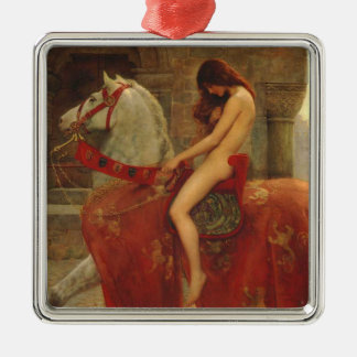 Carré Argenté Ornement de Lady Godiva
