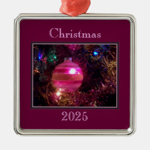 Carré Argenté Ornement Vintage 2025