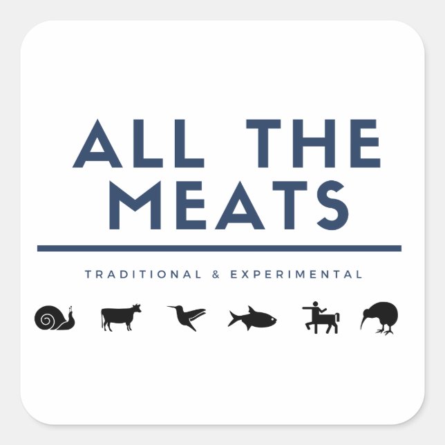 Carré ATM - Sticker pack (Devant)