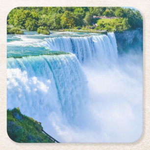 Carré Beau Dessous de verre de Niagara Falls