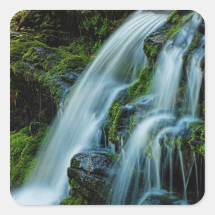 Carré Beau Sticker Cascade Waterfall