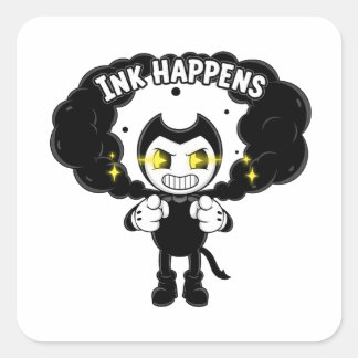 Carré Bendy and the Ink Machine Sticker | Bendy Characte