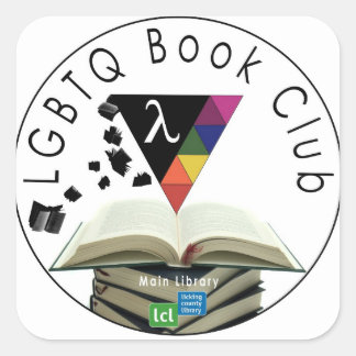 Carré Bibliothèque du comté de Licking : Sticker LGBTQ