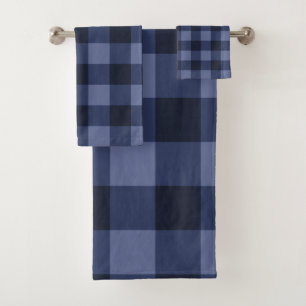 Carré Bleu à Carreaux