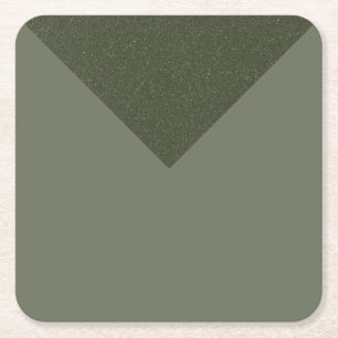 Carré Boisson verte Arrowhead Moss - Dessous de verre en