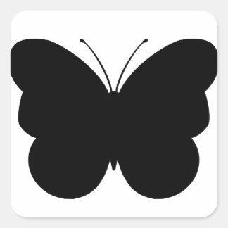 Carré Bouton mignon Sticker Décalage