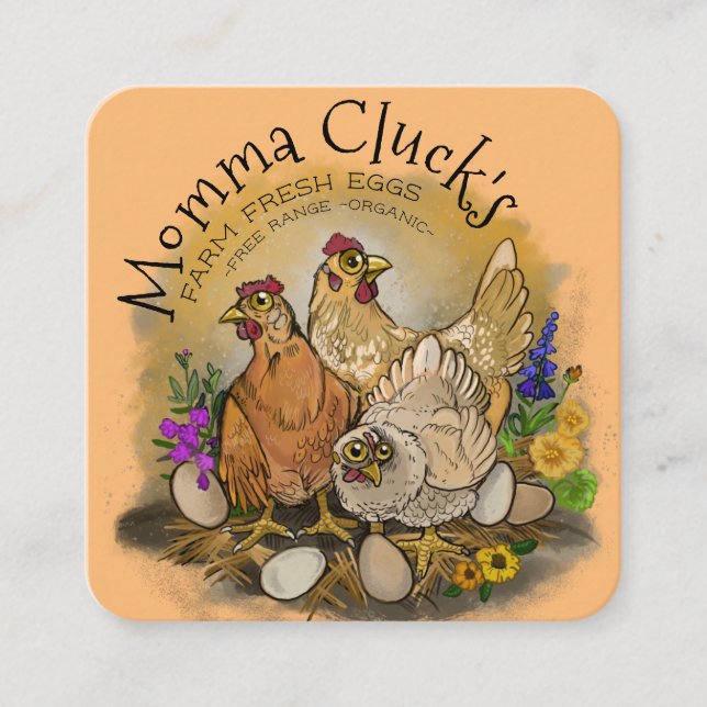 Carré Carte de visite (Devant)