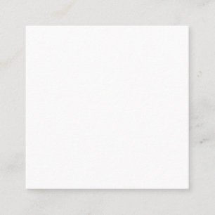 Carré Carte de visite carrée personnalisée DIY modèle vi