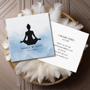 Carré Carte de visite pour yoga