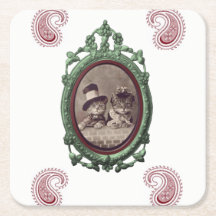 Chats dessous de verre