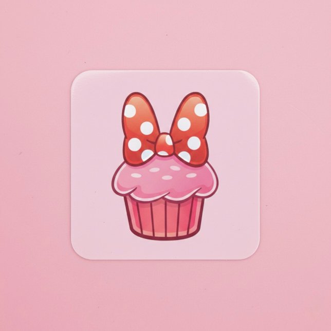 Carré Cupcake Sticker (Créateur téléchargé)