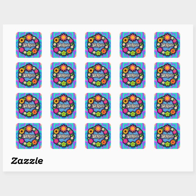 Carré DarkerButOlder Sticker Sheet (Feuille)