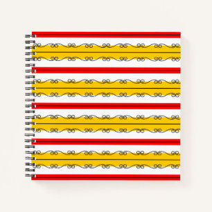 Carré de carnet de bande espagnol
