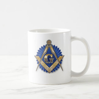 Carré de franc-maçon et tasse de boussole