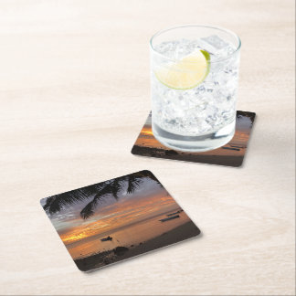 Carré Dessous de verre Calme Pacific Sunset - Vue Océan 