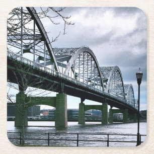 Carré Dessous de verre centennaux de pont