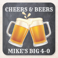 Dessous de verre Cheers and Beers