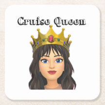 Dessous de verre Cruise Queen