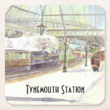 dessous de verre de la gare de Tynemouth