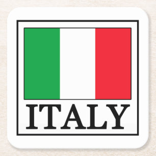 Carré Dessous de verre de l'Italie