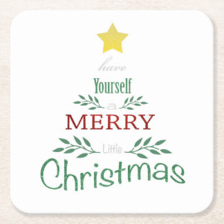 Carré Dessous de verre de Noël