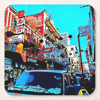 Carré Dessous de verre de papier de San Francisco