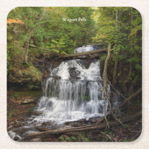 Carré Dessous de verre en papier Wagner Falls