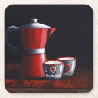 Carré Dessous de verre Espresso1